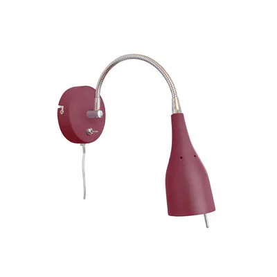 V470 Tanum Vägglampa Vinröd