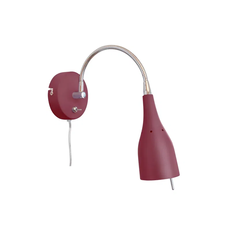 V470 Tanum Vägglampa Vinröd