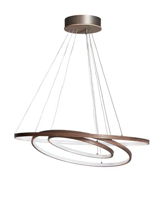 Trione Taklampa 80cm Valnöt