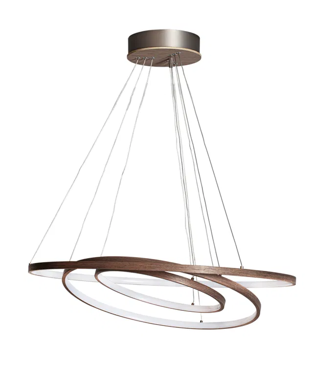 Trione Taklampa 80cm Valnöt