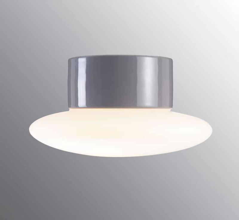 Aton Cairo LED 3000K Plafond Grå/Opal IP44