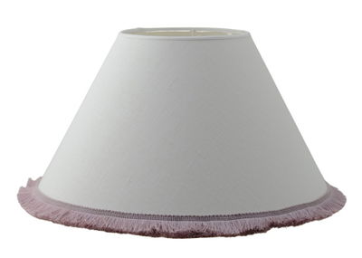 Carolin Skärmar Vit/Ljusrosa Frans