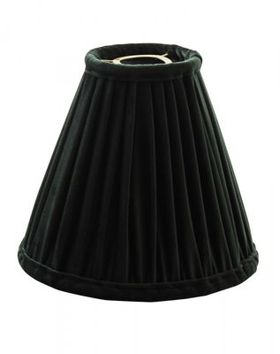 Anastacia Sammet Toppringskärm Mörkgrön/Guld