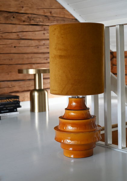 Matrix lampskärm med Trinity lampfot