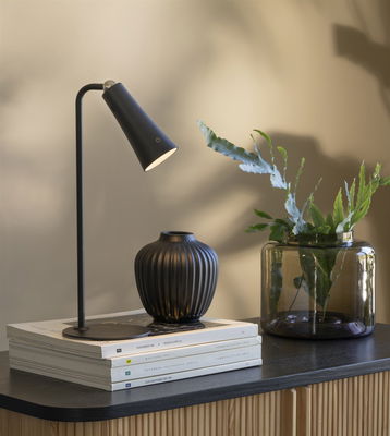 No Cable Uppladdningsbar LED Svart