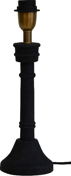 Nottingham Lampfot H38 Antik Svart