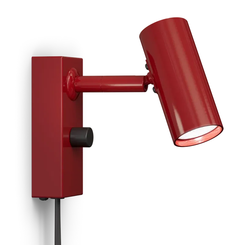 Cato LED Vägglampa Röd/Svart