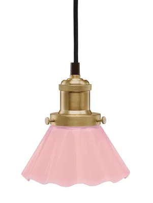 August fönsterlampa 15 rosa