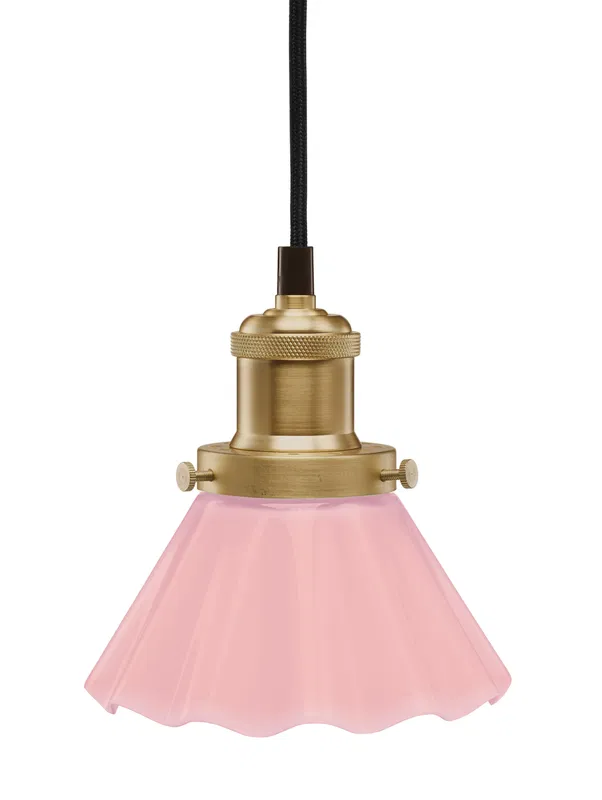 August fönsterlampa 15 rosa