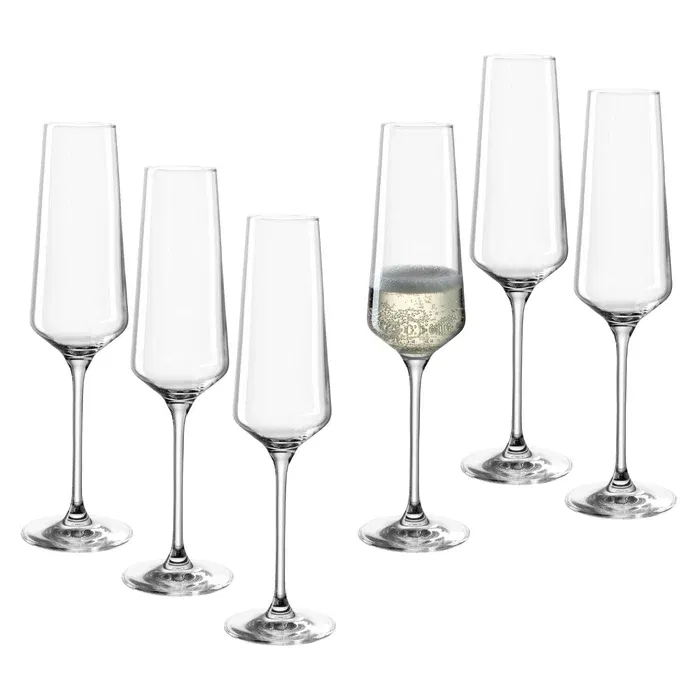 Champagneglas puccini 280ml 6-pack