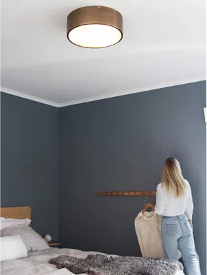 Colmar Plafond 41cm Mässing
