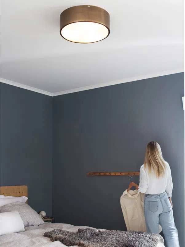 Colmar Plafond 41cm Mässing