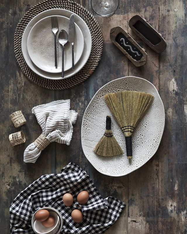 Annabelle Tallrikar Beige