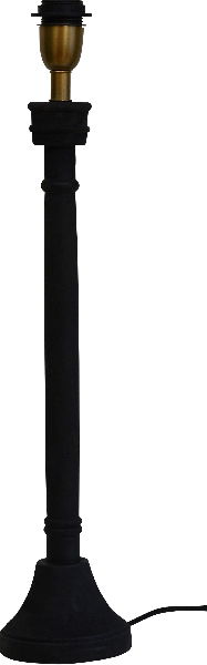 Nottingham Lampfot H62 Antik Svart