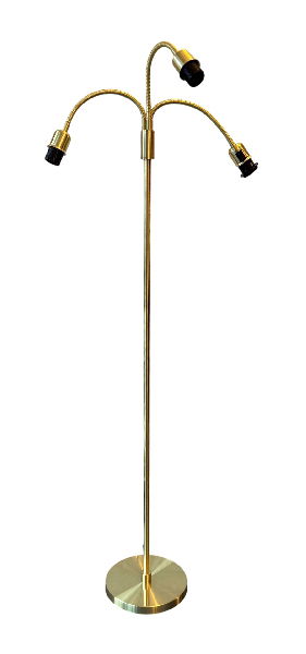 Ture Golvlampa 3L Mässing