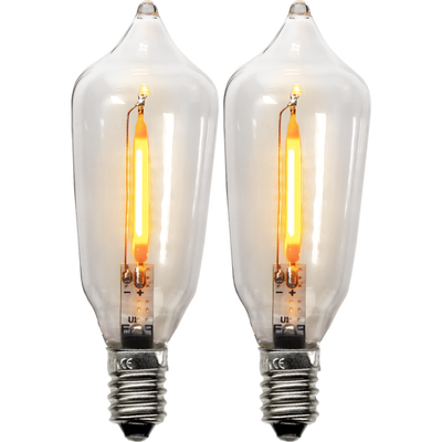 Reservlampa LED E10 0,4W 23-55V universal 2-pack