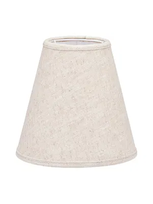 Lin Toppringskärm E14 Ljusbeige