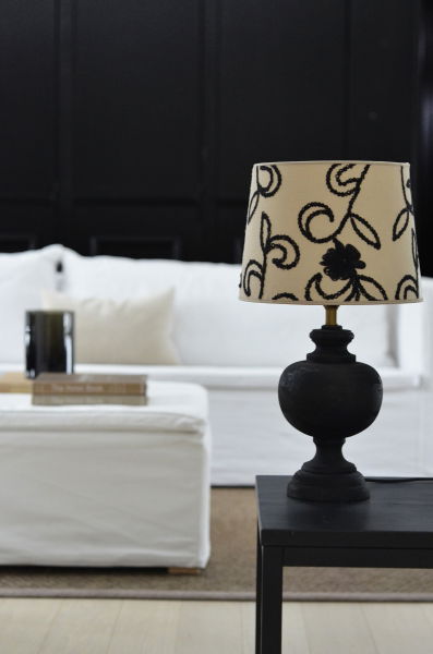 Flowerpot Skärm med Clark lampfot