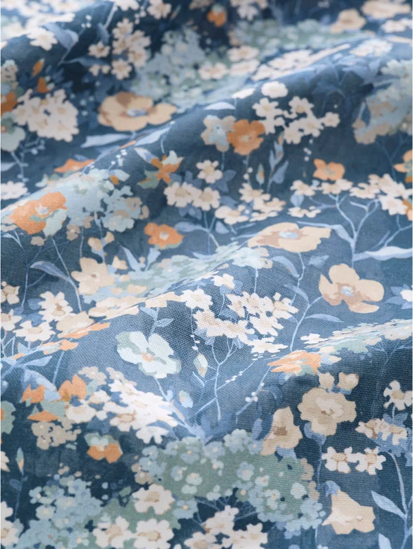 Äng Gardiner 2P 2x135x280cm Blå