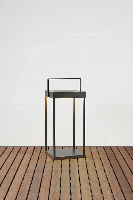 Pure Solcellslykta H42 Svart