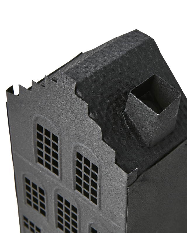 Fenix Ljuslykta Hus L8,5/H17,5 Svart