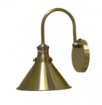 Sofiero Vägglampa Mässing