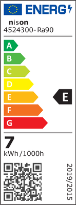 4524300 Energietikett liten färg