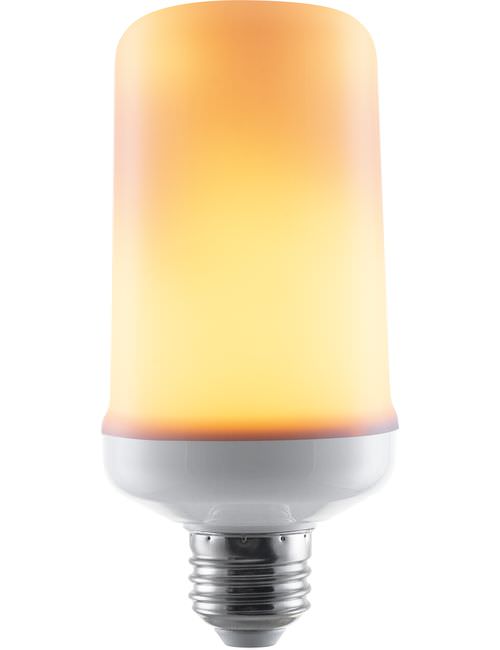 Fladdrande Flame Rörlampa LED E27 5W 3-steg
