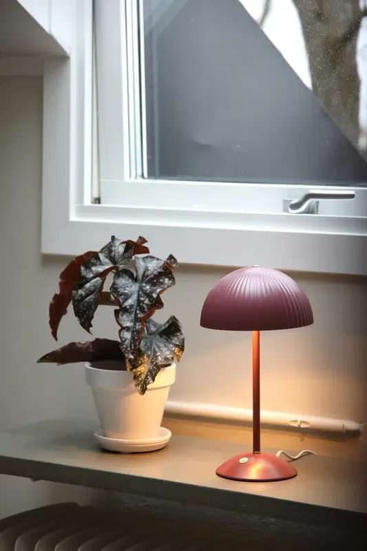 Zin Bordslampa H33 Röd