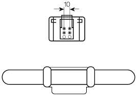 2D lysrör GR10q 21W/827 4-pin