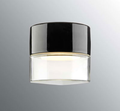 Aton Giza Plafond Svart/Klar IP44