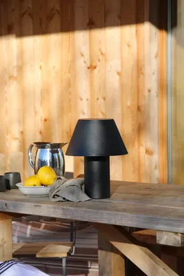 Vivo Bordslampa Solcell H30 Svart