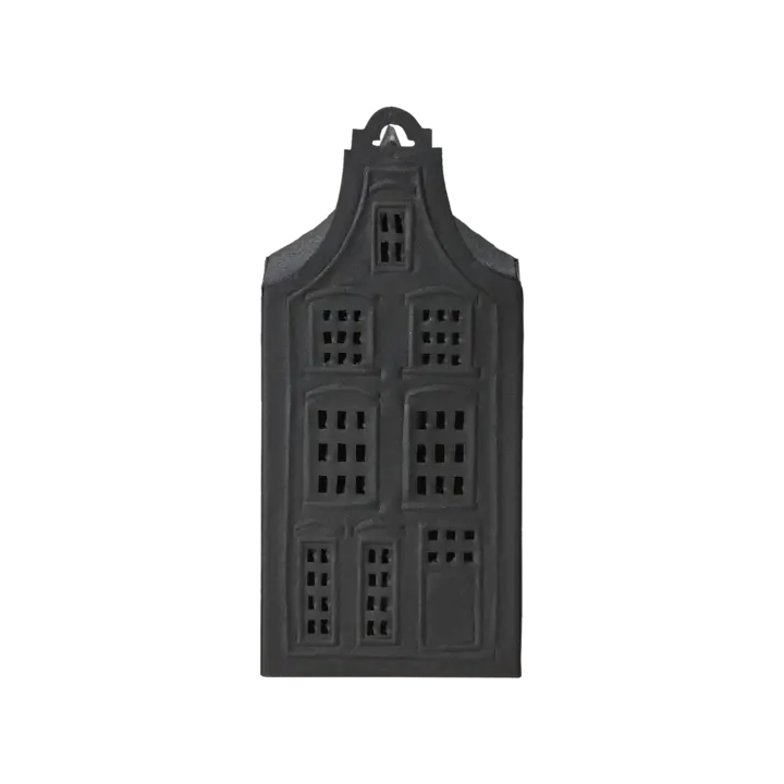 Fenix Ljuslykta Hus L8/H18 Svart