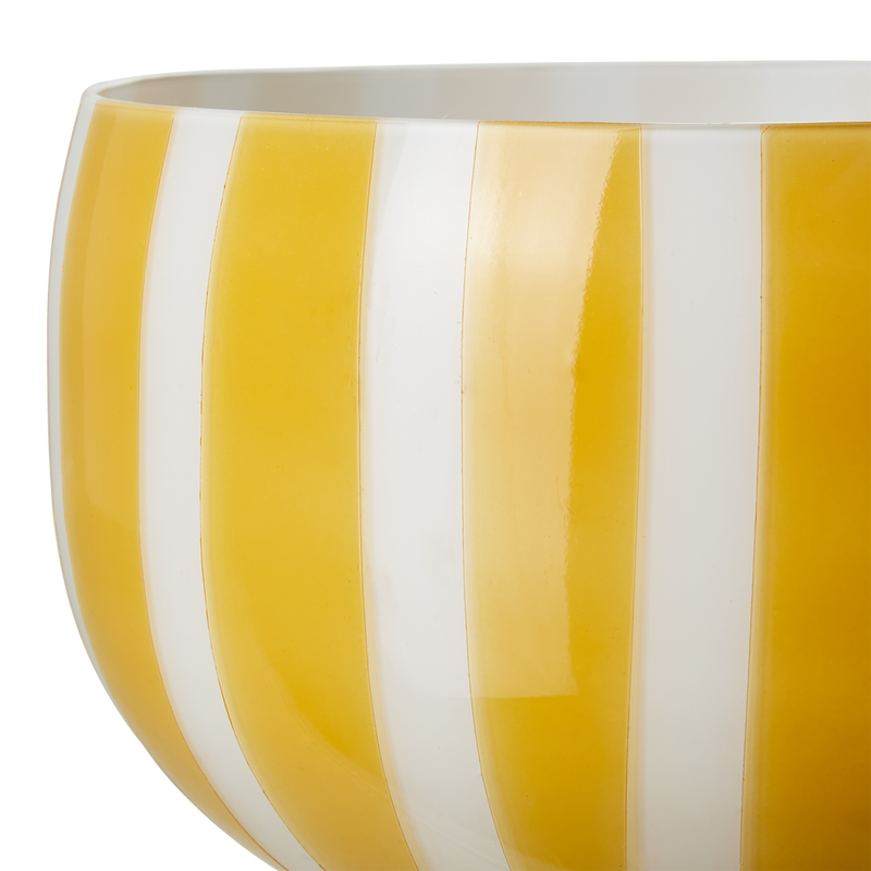 Circus Skål På Fot H19 Gul