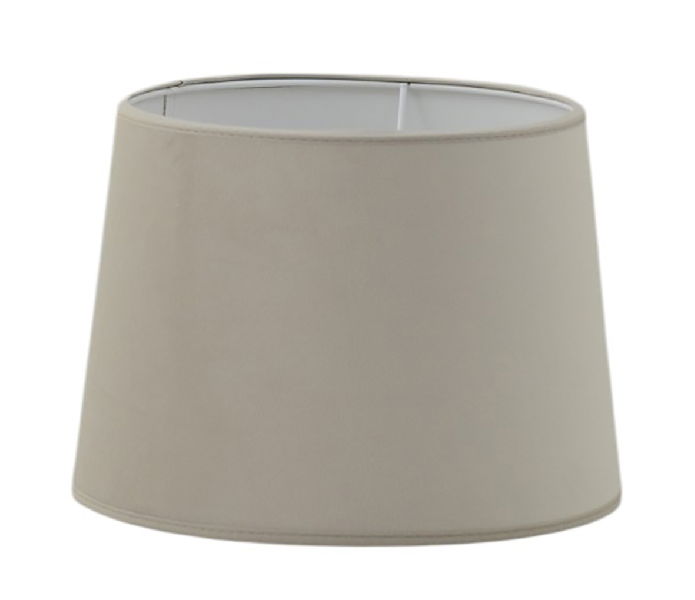 Velutto Sammet Skärmar Rund Creme