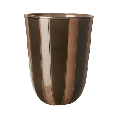 Circus Värmeljushållare Olivgrön/Beige Stl M