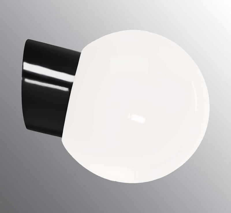 Classic Glob Sned 18cm IP54 Svart/Blank