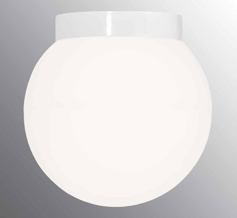 Classic Glob 30cm IP44 Vit/Matt