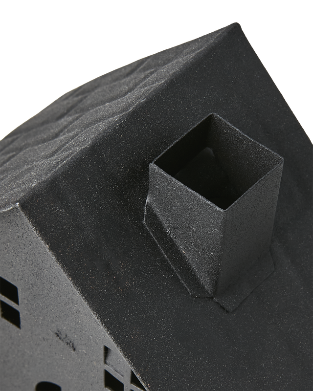 Fenix Ljuslykta Hus L12/H14 Svart