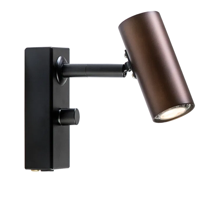 Cato LED Vägglampa Oxidbrun