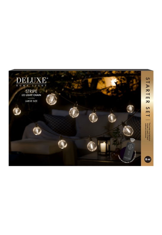 Start Stripe LED ljusslinga large 8m