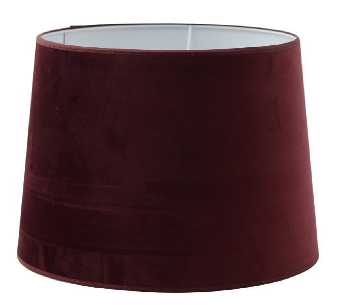 Velutto Sammet Skärmar Rund Chianti