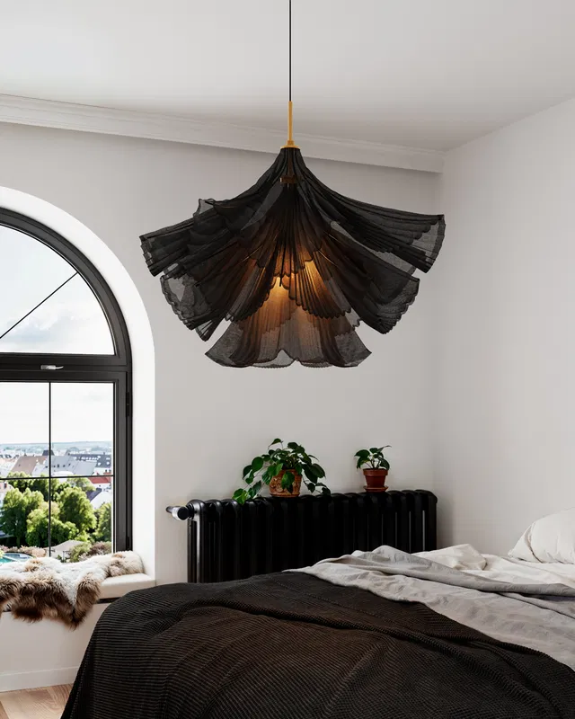 Juliette taklampa 75 svart