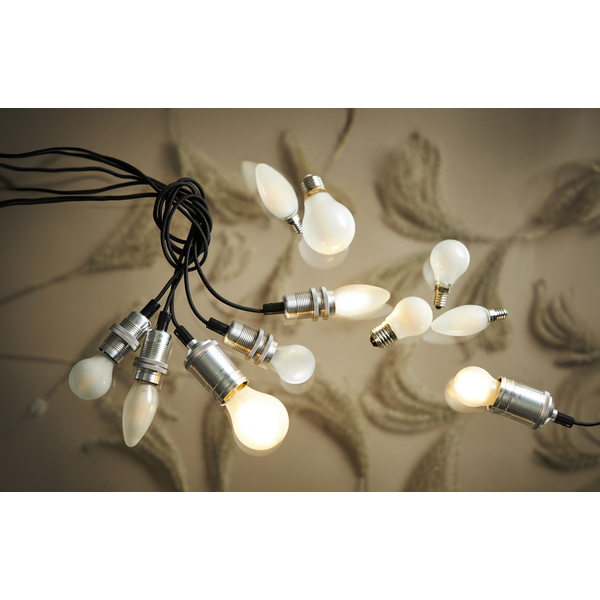 Normallampa 827 4,5W frostad 2-p