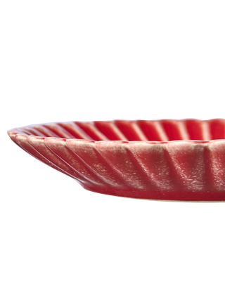 Hulda Tallrik D19 Korallröd 4-pack