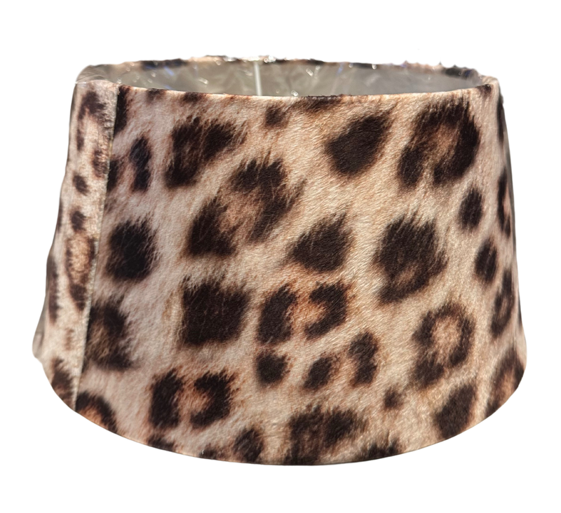 Leopard Lampskärm 25cm Sammet Leopard Lampskärm 25cm Sammet