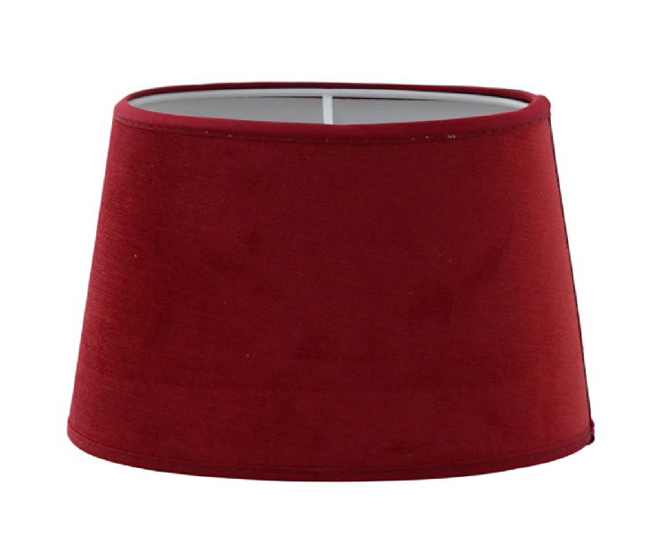 Matrix Skärmar Oval Röd