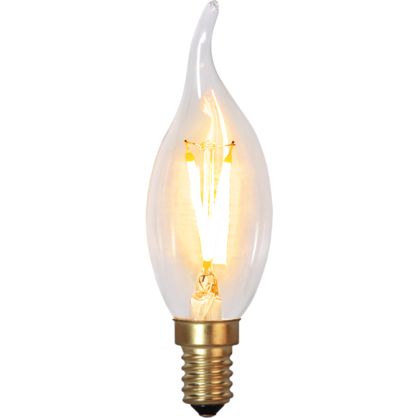 Kronljus vriden topp 821 0,5W soft glow klar
