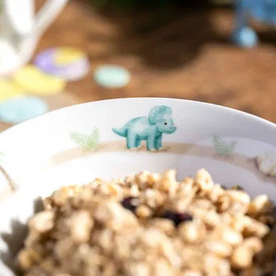 Bambini avventura barnservis 3-delar dino