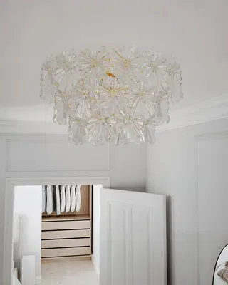 Lorraine Plafond 52cm Mässing/Klar